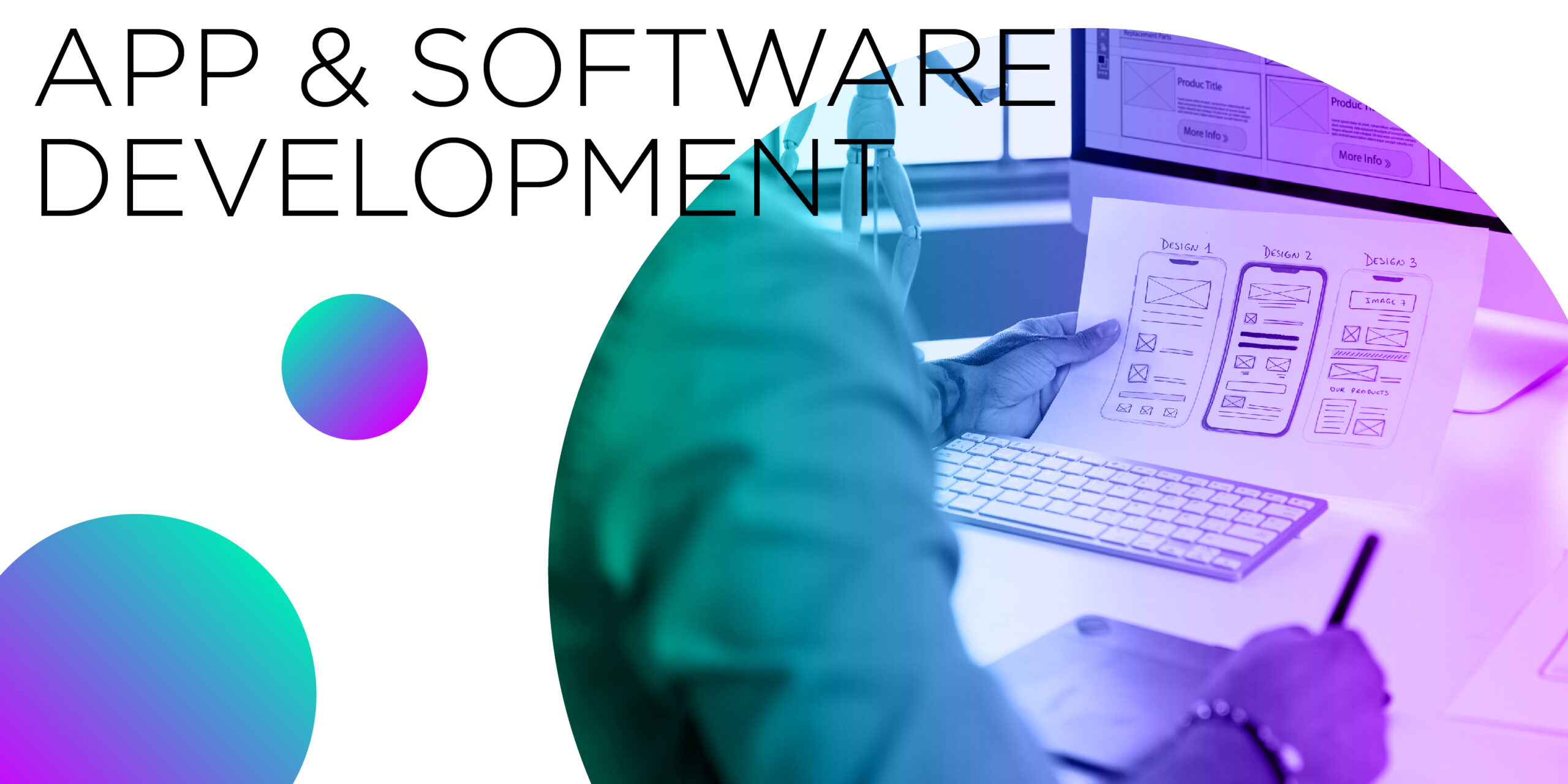 Le nostre competenze: App & Software Development