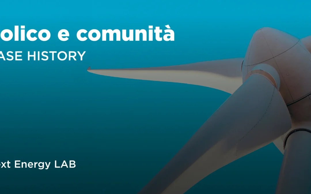 Eolico e comunità