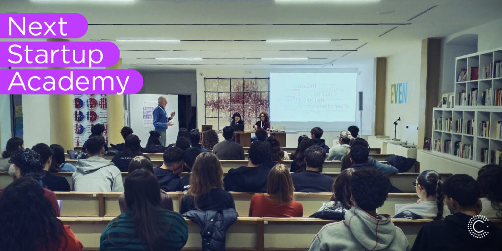 Un momento di lezione alla Next Startup Academy