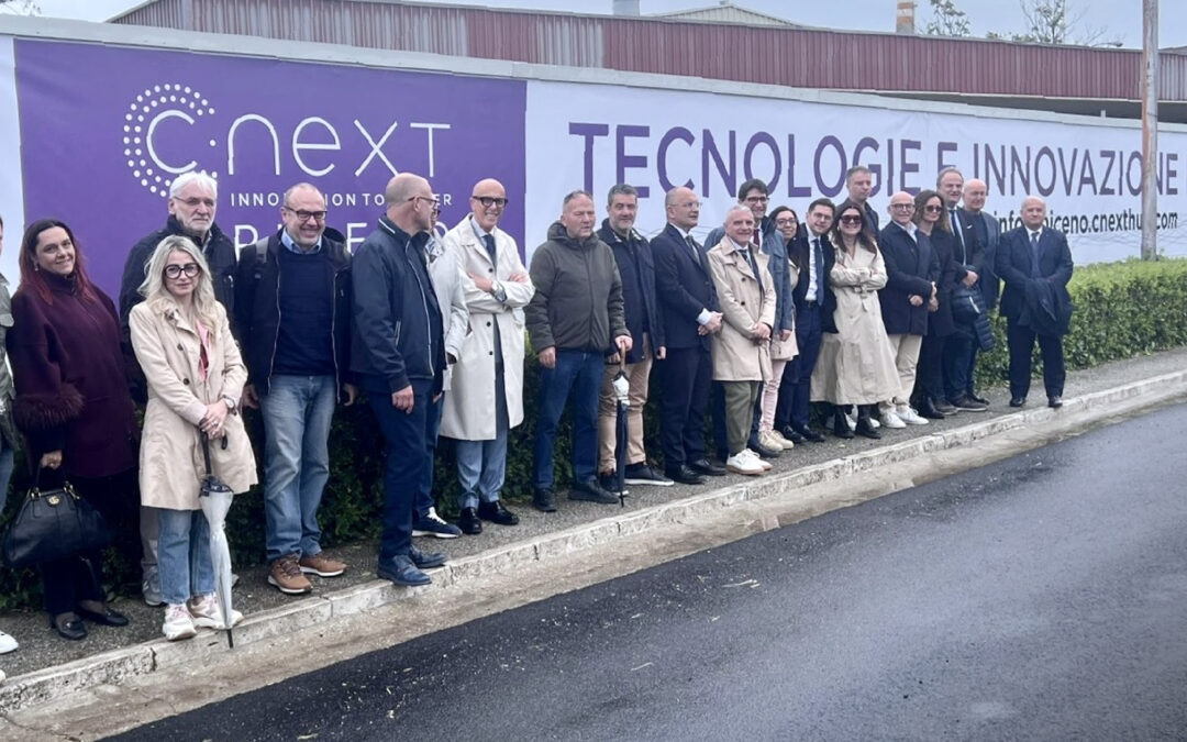 Avviato il cantiere di C.NEXT Piceno