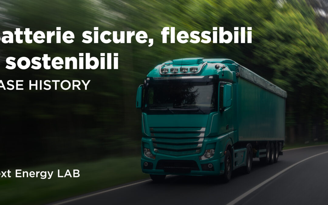 Batterie sicure, flessibili e sostenibili